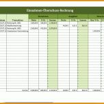 Sensationell Einnahmen überschuss Rechnung Vorlage Excel 1271x888