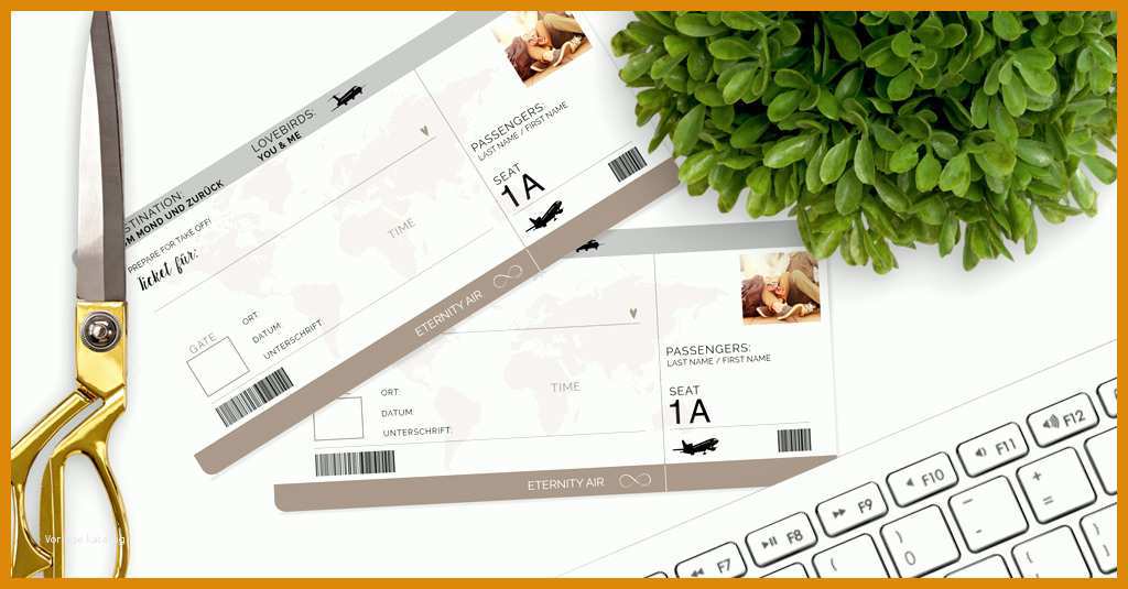 Faszinierend Flugticket Vorlage Download Kostenlos 1024x535