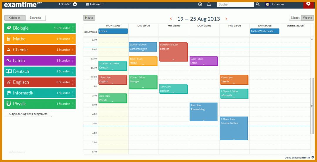 Empfohlen Lernplan Erstellen Vorlage 1433x734