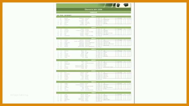 Angepasst Spielplan Excel Vorlage 765x431