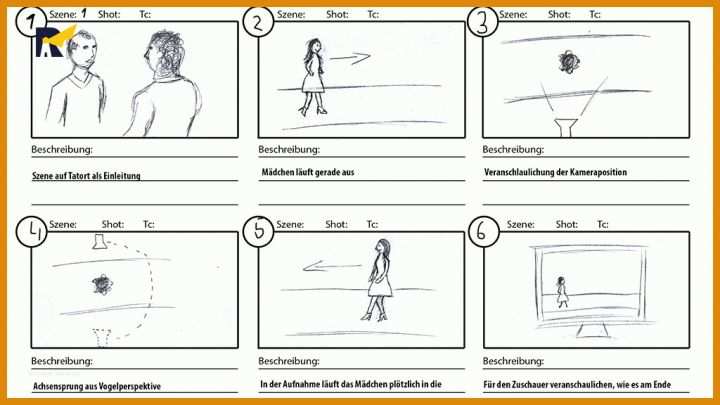 Sensationell Storyboard Vorlage 1024x576