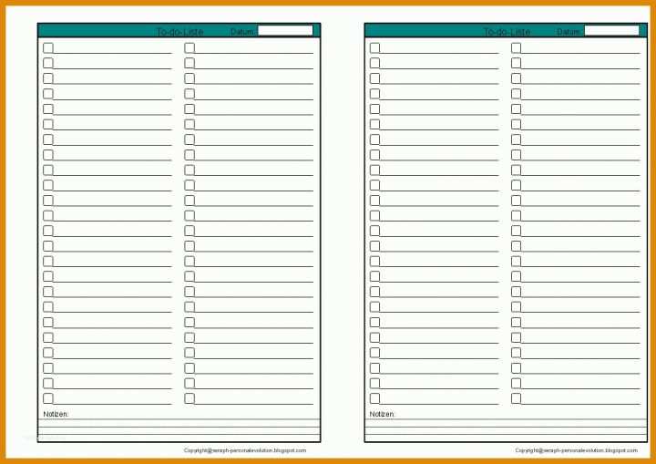 Unvergleichlich Vorlage Checkliste 1123x794