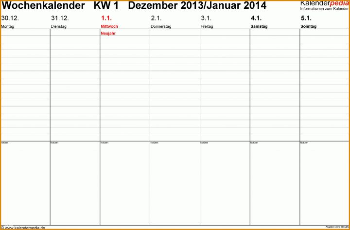 Erstaunlich Wochenkalender Vorlage 3146x2066