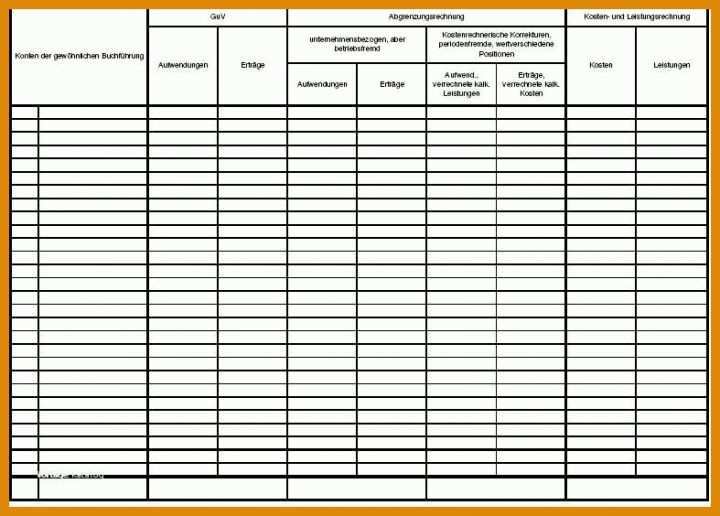 Hervorragend Datev Buchungsliste Vorlage 787x564