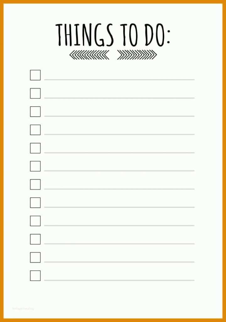Angepasst Do Do Liste Vorlage 760x1082