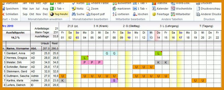 Original Download Urlaubsplaner Excel Vorlage 881x357