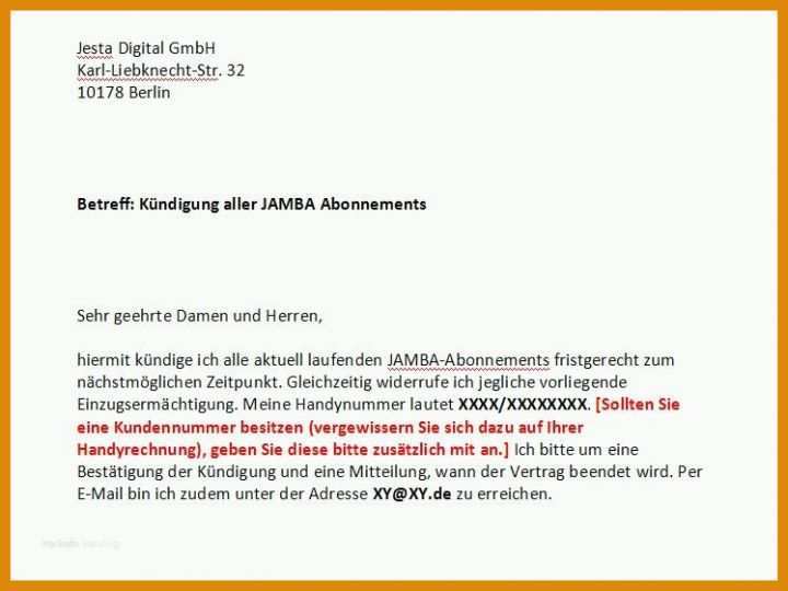 Wunderschönen Dsl Kündigung Vorlage Pdf 748x561