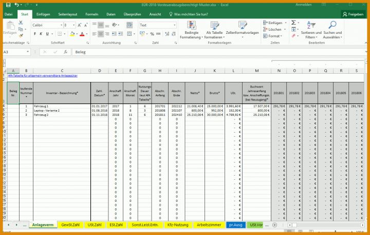 Excel Vorlage Briefmarken Einnahmenueberschussrechnung Vorlage Excel Openoffice