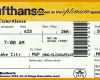 Original Flugticket Vorlage Lufthansa 960x420