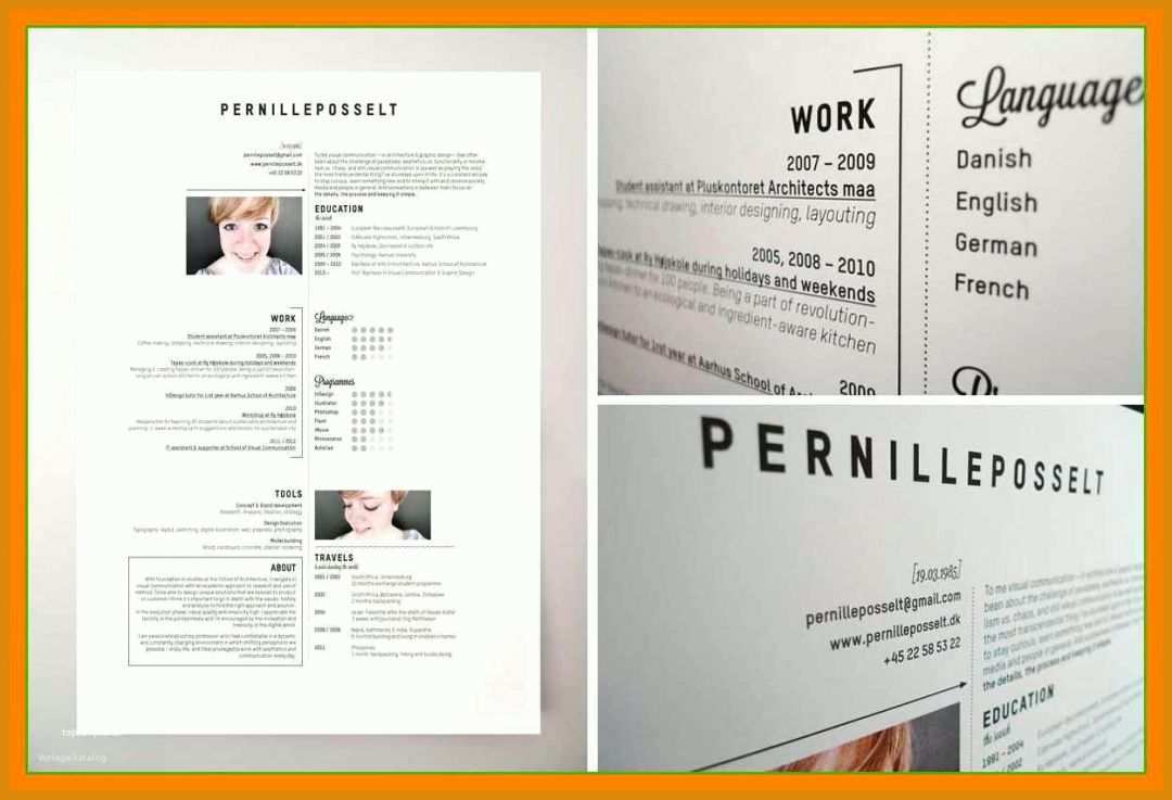 Kreativ Kreativer Lebenslauf Vorlage Word 1251x854