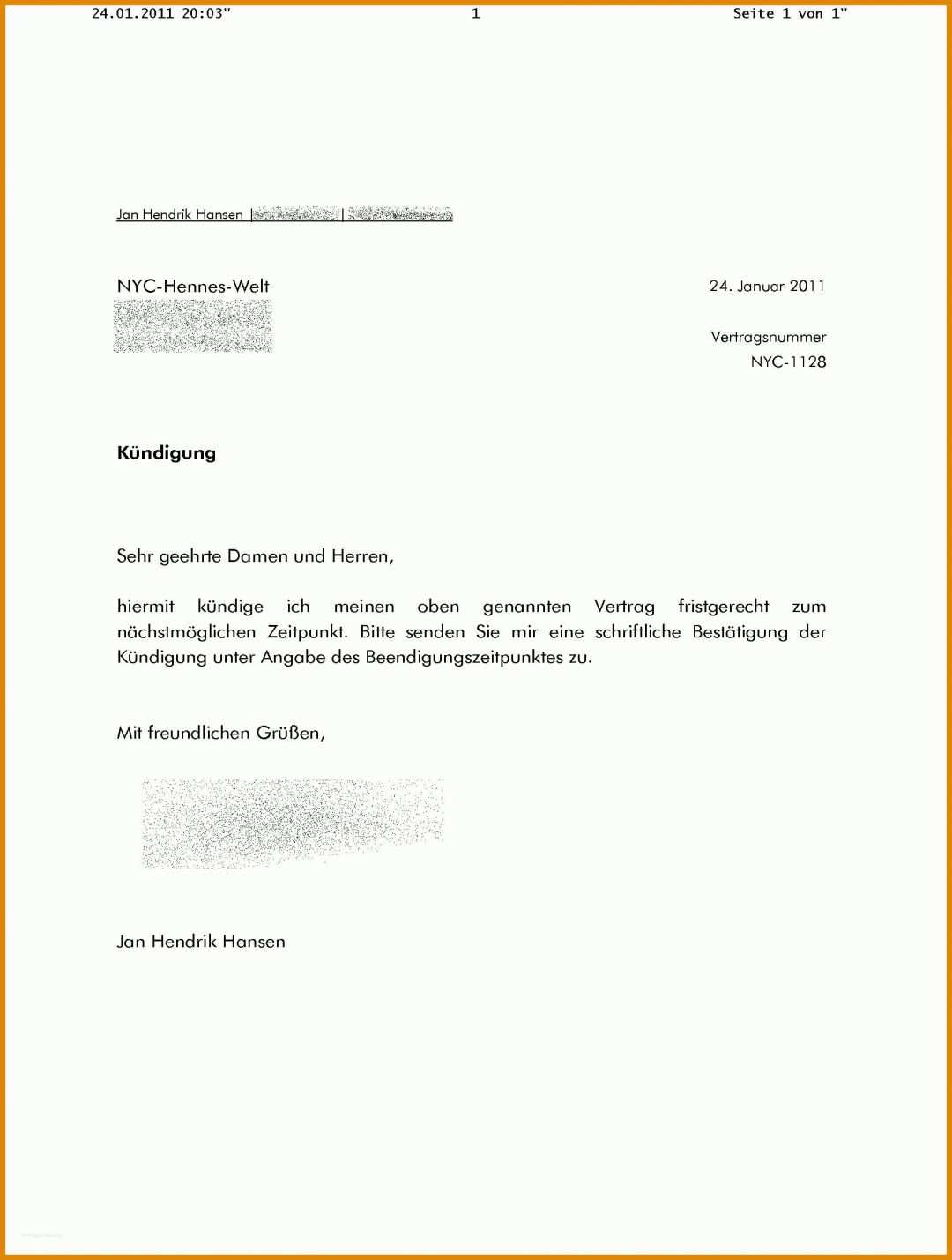 Erschwinglich Kündigung Fitnessstudio Umzug Vorlage 1744x2308