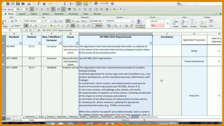 Modisch Management Review Iatf 16949 Vorlage 1280x720