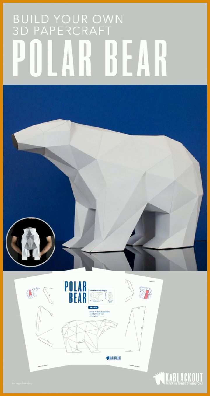 Spektakulär Papercraft Vorlagen Kostenlos 736x1388