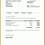 Exklusiv Rechnung Din 5008 Vorlage 892x1260