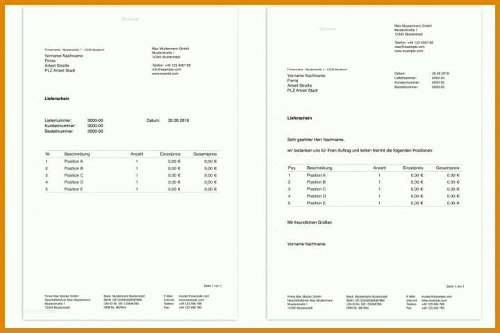 Am Beliebtesten Rechnung Din 5008 Vorlage 1024x681