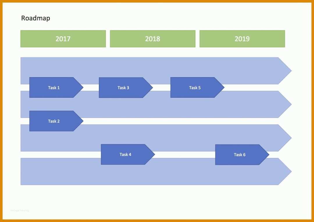 Faszinieren Roadmap Vorlage Powerpoint 1227x868