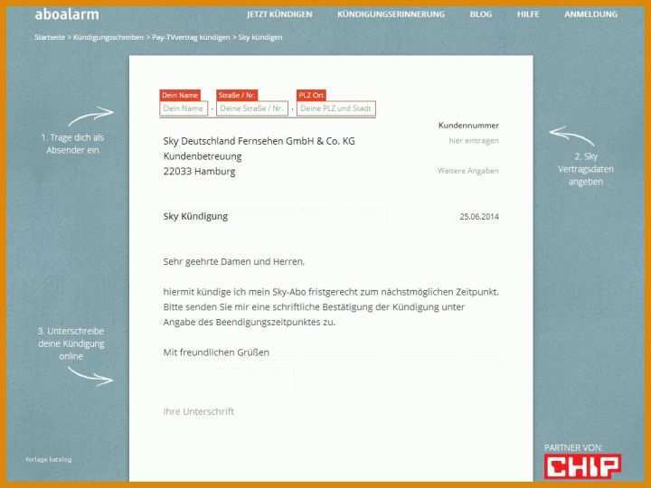 Sky Kündigen Vorlage Pdf Sky Kundigung Vorlage Zum Ausdrucken 2