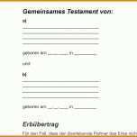 Beste Testament Muster Vorlage 991x951