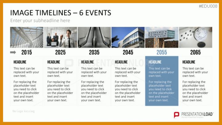 Faszinieren Timeline Powerpoint Vorlage Kostenlos 727x409