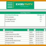 Einzahl to Do Liste Excel Vorlage Freeware 930x326