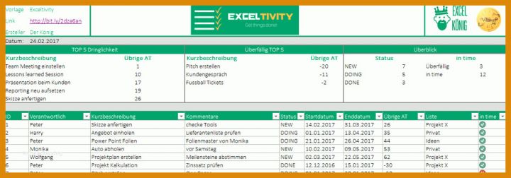 Beste To Do Liste Excel Vorlage Freeware 930x326