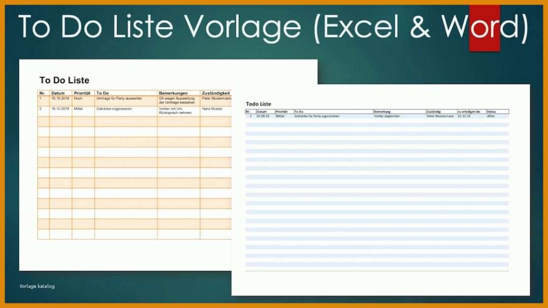 Fabelhaft to Do Liste Vorlage Excel 1138x640