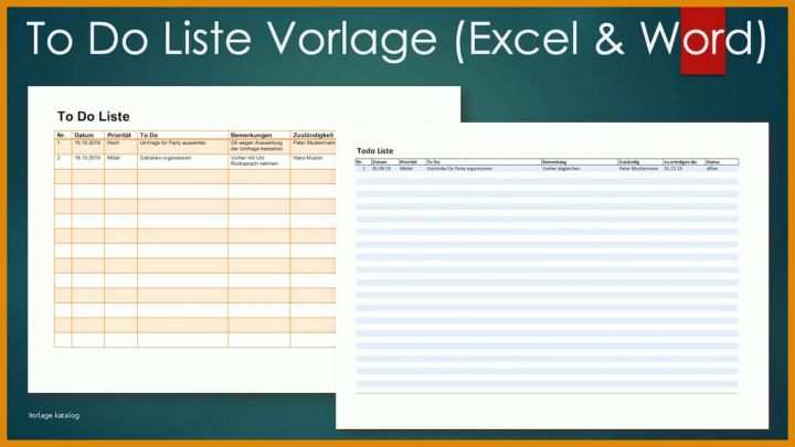 Moderne To Do Liste Vorlage Excel 1138x640
