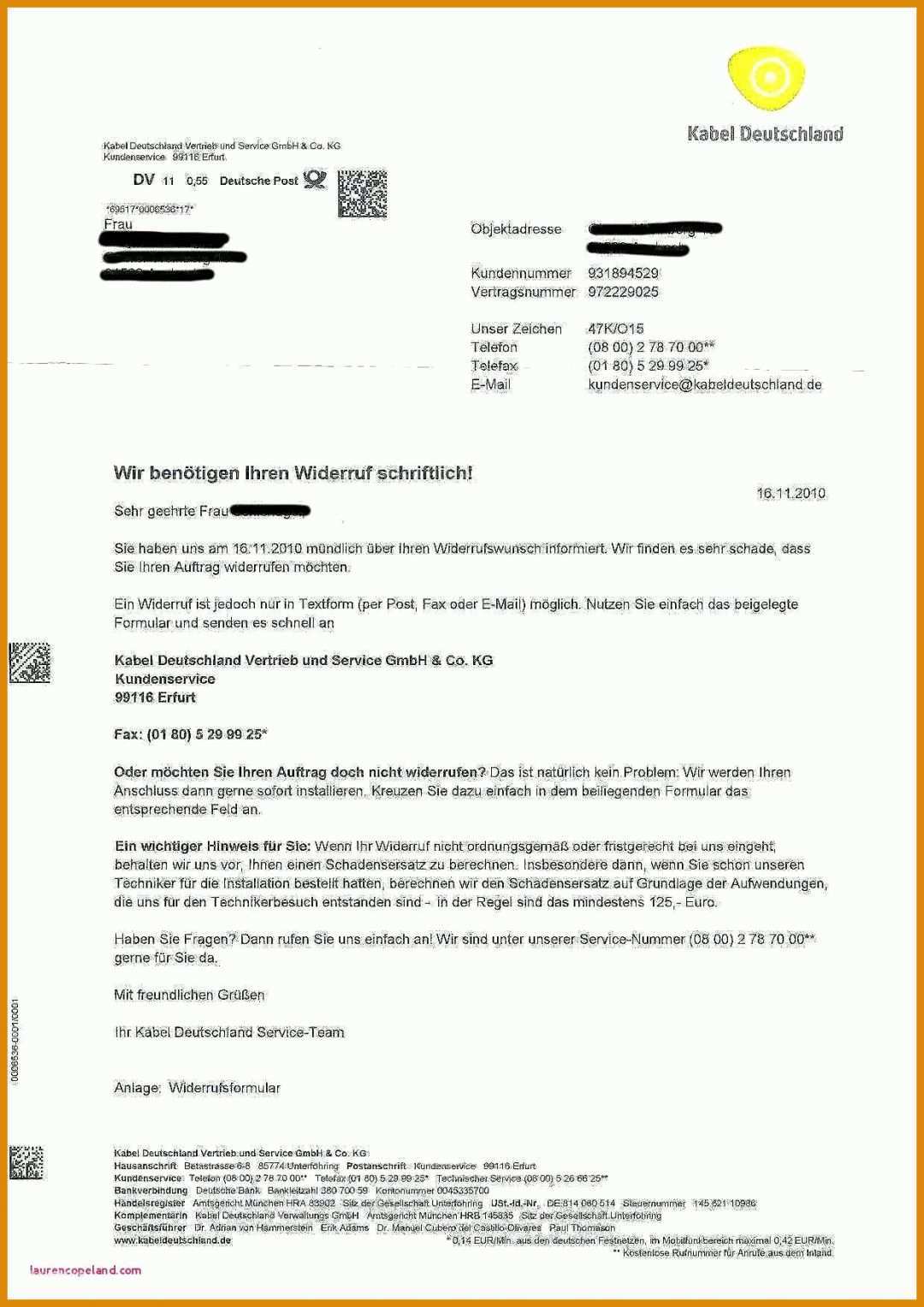 Am Beliebtesten Unitymedia Kündigung sonderkündigungsrecht Umzug Vorlage 1240x1753