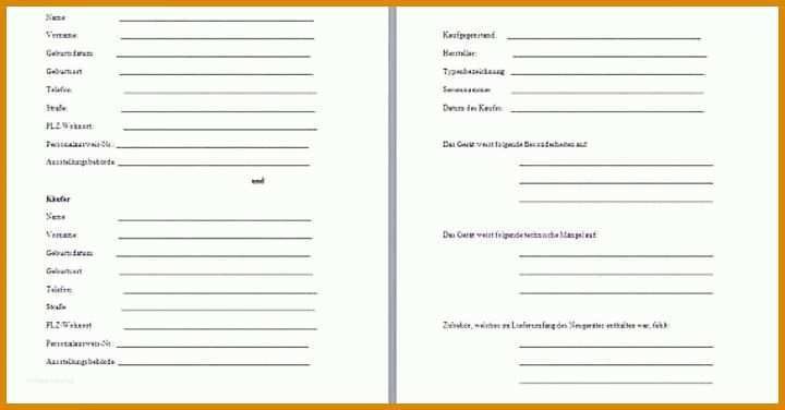 Faszinieren Vorlage Vertrag Autoverkauf Privat 1200x627