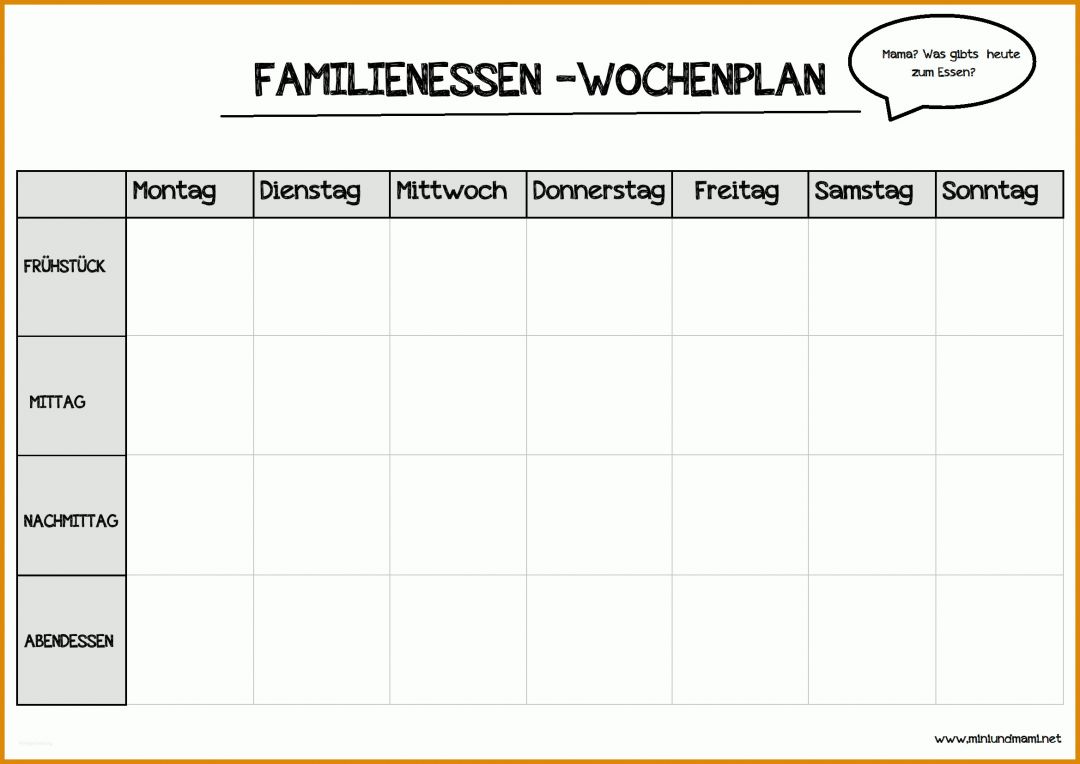 Überraschend Wochenplan Essen Vorlage 2338x1653