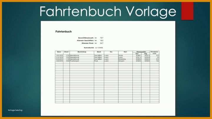 Überraschen Excel Vorlagen Kilometerabrechnung 1080x608