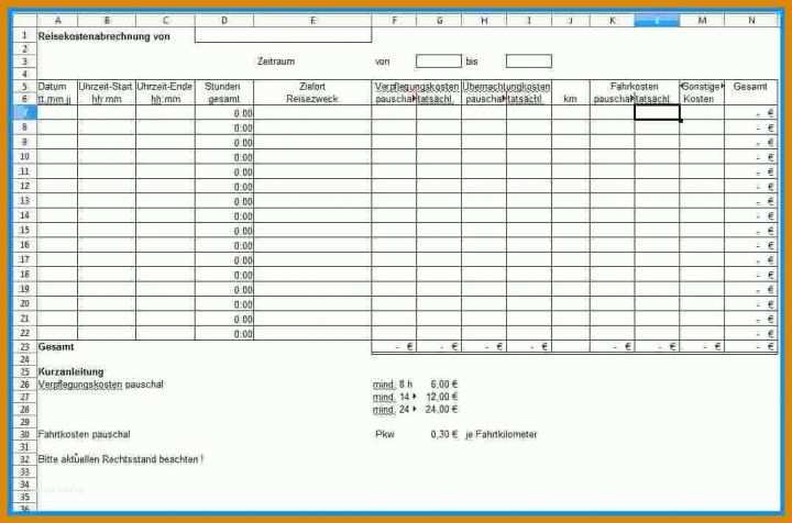 Ausgezeichnet Excel Vorlagen Kilometerabrechnung 1075x711