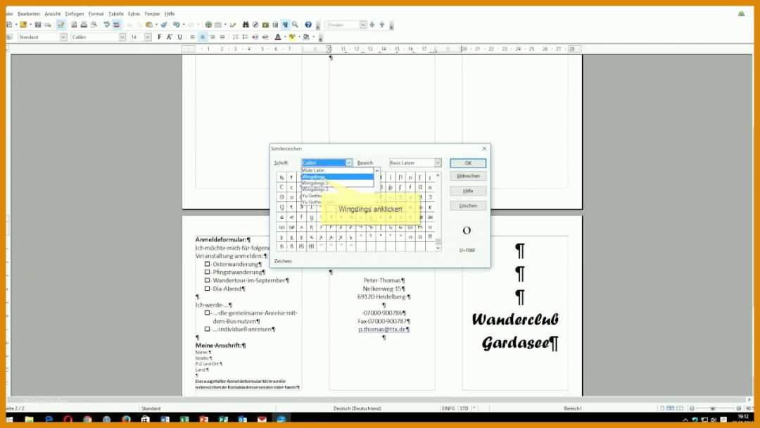 Wunderschönen Flyer Vorlagen Open Office 1280x720