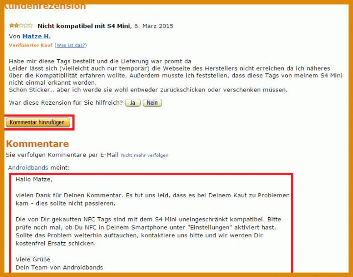 Unglaublich Gute Antwort Auf Negative Bewertung Vorlage 791x622