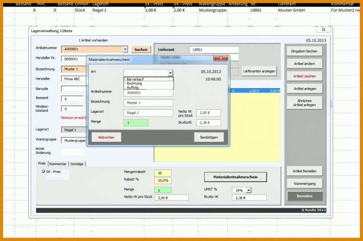 Perfekt Kassenzählprotokoll Excel Vorlage Kostenlos 1160x772