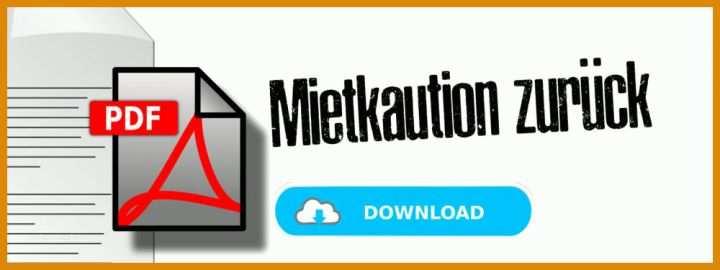 Ausgezeichnet Moneyfix Mietkaution Kündigen Vorlage 1000x375