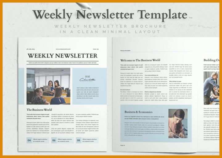 Limitierte Auflage Newsletter Vorlage Indesign 850x607