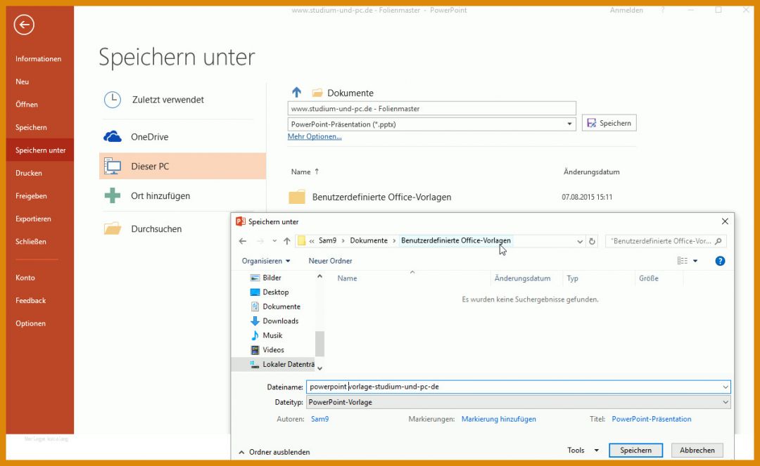 Bemerkenswert Powerpoint Vorlage Erstellen 1263x775