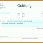 Schockieren Quittung Kaution Vorlage Word 712x532