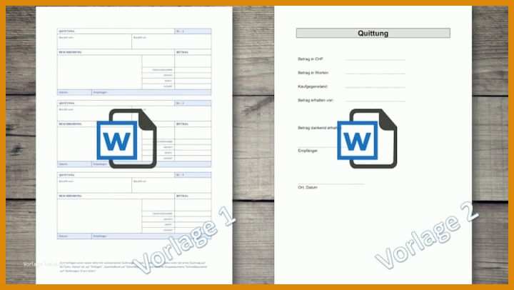 Großartig Quittung Vorlage Excel 900x507