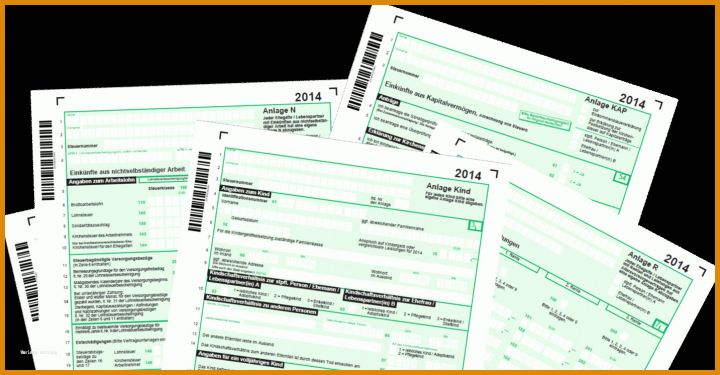 Unvergleichlich Steuererklärung 2014 Vorlage 1433x746