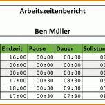 Einzahl Vorlage Stundennachweis Excel 2046x901