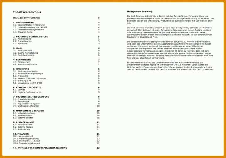 Empfohlen Word Vorlage Businessplan 1024x718