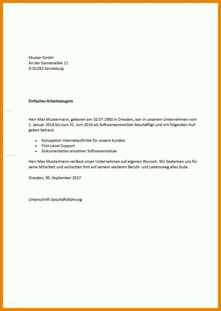 Empfohlen Arbeitszeugnis Personalleiter Vorlage 1234x1731