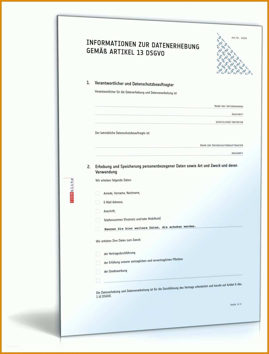 Großartig Datenschutzerklärung Vorlage Download 1600x2100