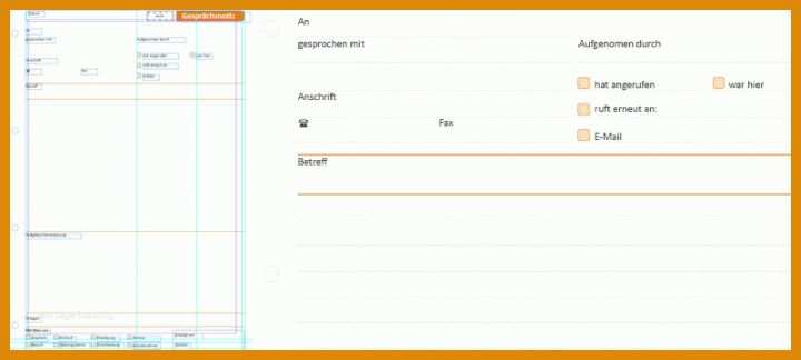 Bemerkenswert Gesprächsnotiz Vorlage 800x360