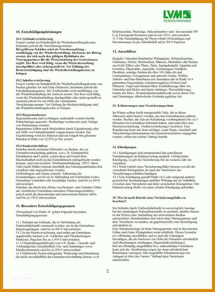Ausnahmsweise Lvm Versicherung Kündigung Vorlage 704x956