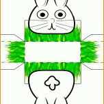 Hervorragend Osterhase Zum Basteln Vorlage 1748x2480