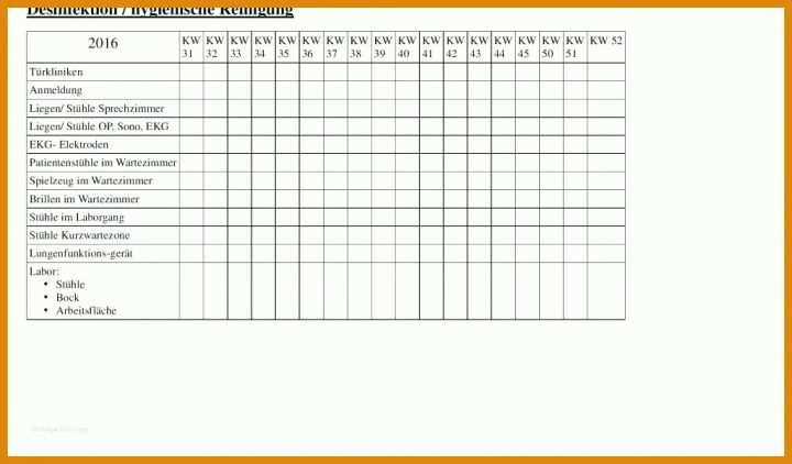 Selten Reinigungsplan Vorlage Kostenlos 1024x600