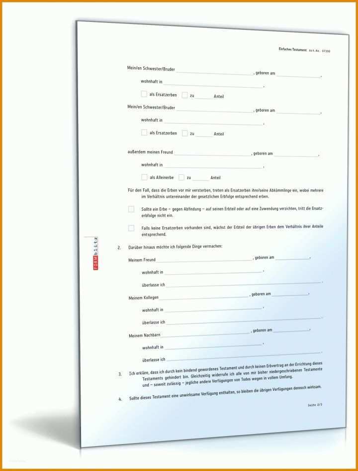 Einzigartig Testament Schweiz Vorlage Alleinstehend 1600x2100